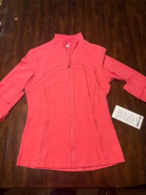 Lululemon Define Jacket - Glaze Pink NWT Size 10
